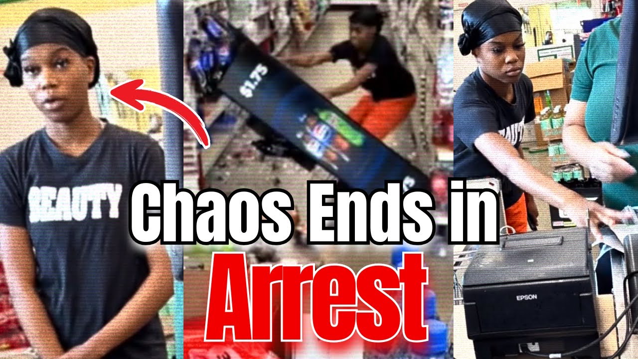 Unhinged Woman Gets Arrested After Destroying  Dollar Tree