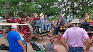 2021 Badger Steam & Gas Show parade of power