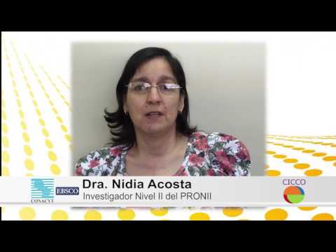 Dra. Nidia Acosta, testimonio sobre el Uso del Portal CICCO