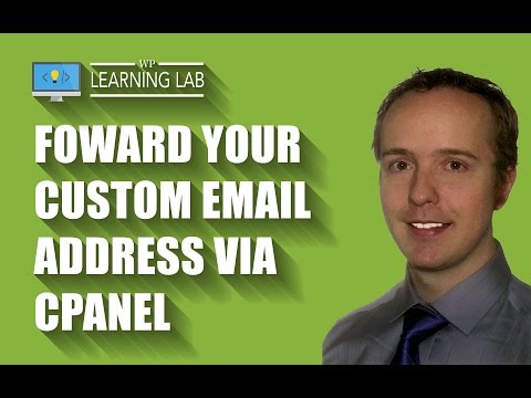 Forward Your Custom Email Address via cPanel | WP Learning Lab