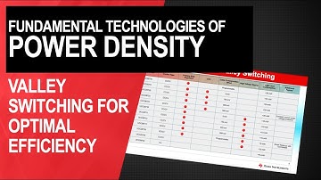 Valley Switching Flyback Controller Overview
