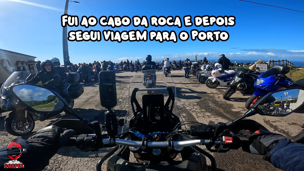 Fomos passear ao cabo da roca e depois seguimos em direção ao Porto