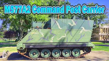 M577A2 Command Post Carrier: A Mobile Battlefield Headquarter