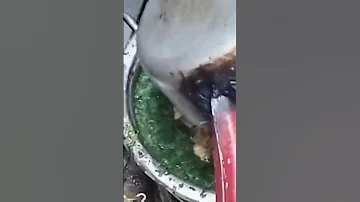ملوخيه بدون شوربه 