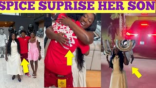 Singer Spice Surprises Her Son With 18 Gifts On His 18th Birthday Including A House & New Car Information