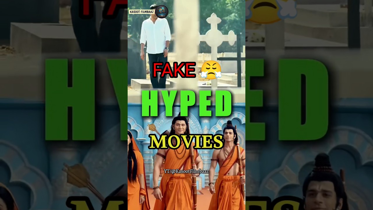 HYPED Movies 💯 but worst movies 😭 #yash #ajaydevgan #shorts #new #kasootfilmbaaz