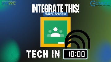 Google Classroom + NotebookLM | Tech in 10
