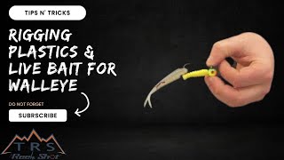 Rigging Plastics & Live Bait For Walleye (Tips)