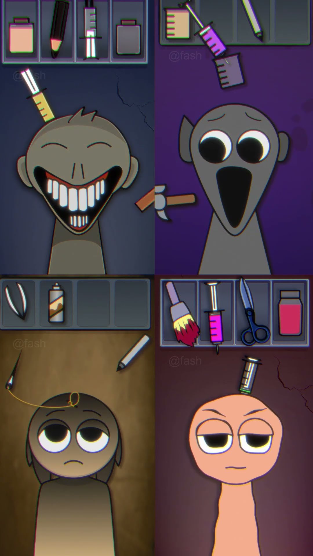 Makeover Sprunki COMPLETE EDITION (FASH Animation)