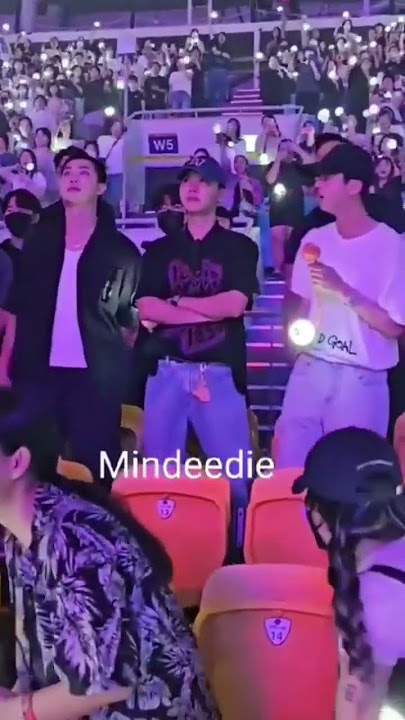 Jin Jhope and Namjoon attended suga D-Day final😭 concert #jin #jhope #namjoon #suga