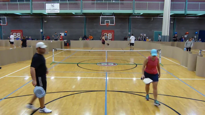 MOKAN Pickleball Tournament. 4.0 MXD Diane Rubenst...
