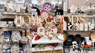 HOMEGOODS SHOP WITH ME | *NEW* KITCHEN DECOR AND DINNERWARE 2024