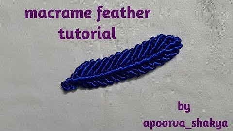 Macrame leaf keychain tutorial|how to make macrame  keychain #shortsfeed #youtube #apoorva_shakya
