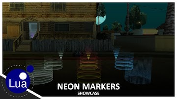 MTA SA Neon Markers Showcase