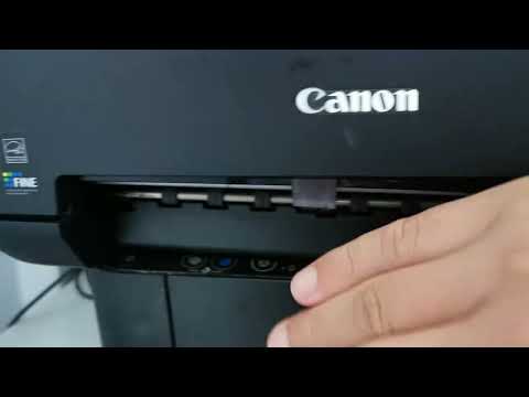 how to reset canon Ip2700