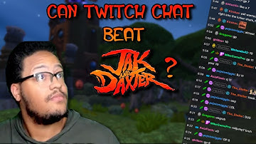 Can TWITCH CHAT beat Jak and Daxter? [Part 1]