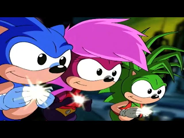 Sonic Underground Intro class=