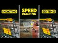 Make the smooth speed ramping transitions without gimbal step by step