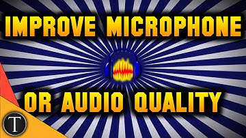 How to Improve Microphone & Audio Quality ~ Remove Background Noise ~ Audacity Tutorial