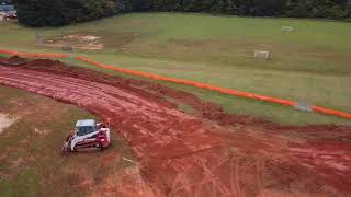 Alexander Wilson Elementary School construction of new car rider line Part 4.    10/07/23 quick lap