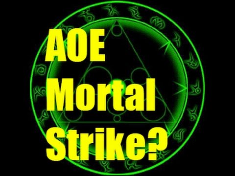 Legion Beta PvP: Destro got AOE Mortal Strike effect in PvP?