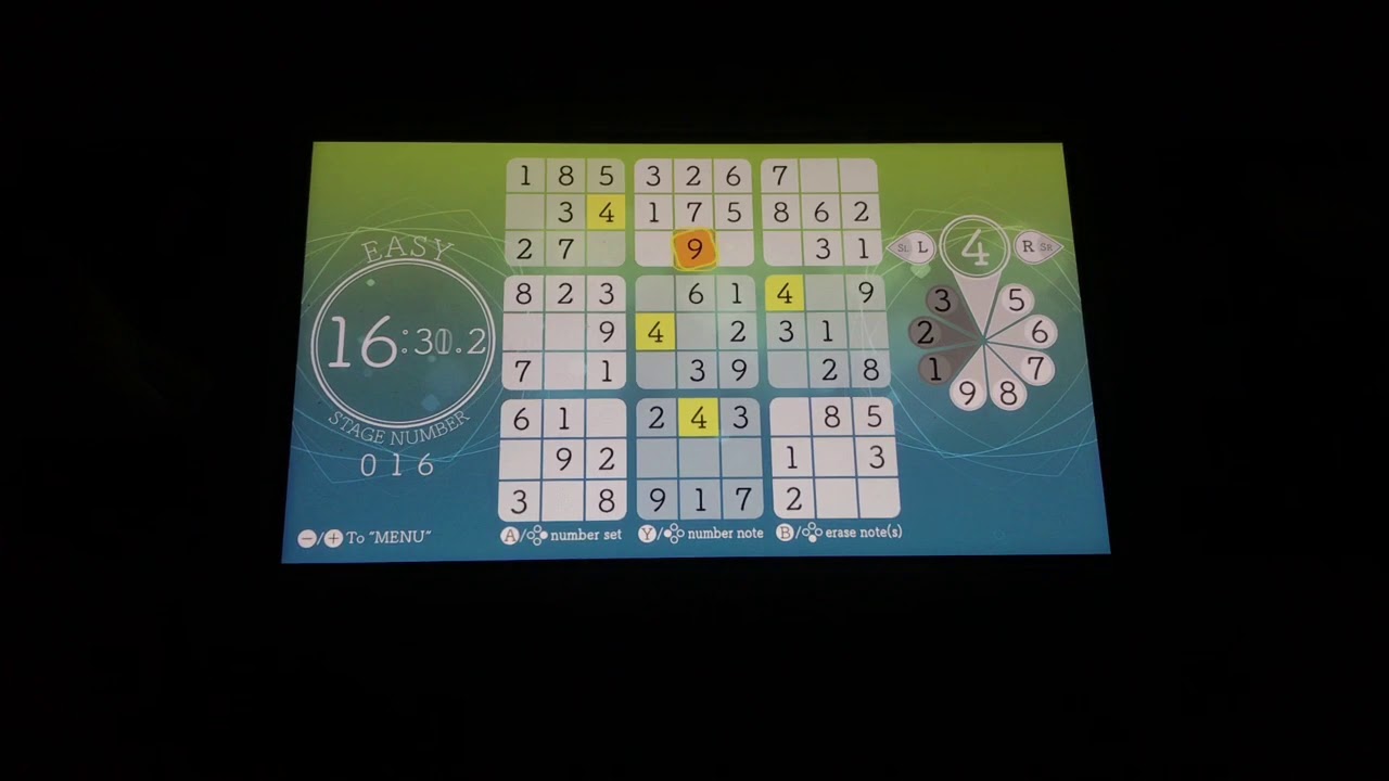 NINTENDO SWITCH LITE SUDOKU RELAX 2 SUMMER WAVES GAMEPLAY YouTube