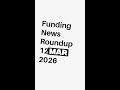 Funding News Roundup 12 Mar 2026 #shorts