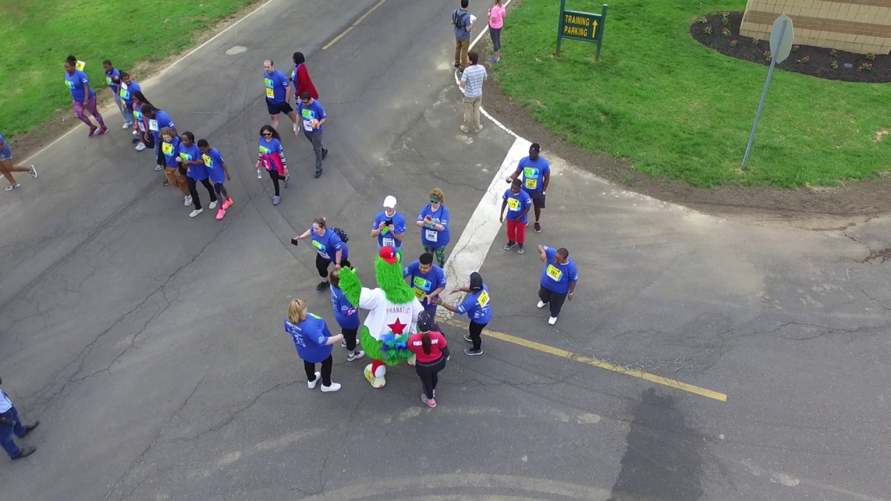 2018 Run for Woods Starting Line Drone Footage YouTube