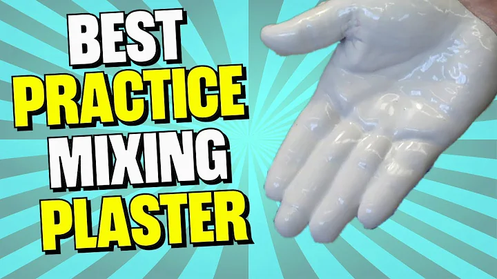 How to Mix Plaster of Paris Technique the Easy Way for Superior Strength Tutorial YouTube Video