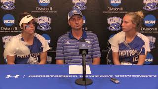 NCAA Softball Tournament - CNU Press Conference (Game 5)