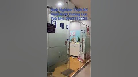 Kinh Nghiệm Thiết Kế Vách Kính Cường Lực Toà Nhà | Kính Quang Nam Phát #shorts