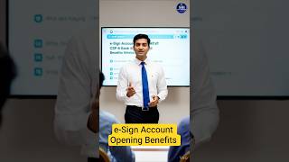 SBI CSP Benefits to E-Signing Account Opening | e-Sign Account Opening Benefits #sbi #sbicsp