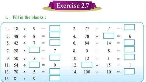 PSEB 4th maths exercise 2.7 | pseb 4th maths chapter 2 | Fundamental operations on numbers 2.7 solve