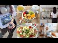 vlog》予定のない休日を満喫する社会人の記録🧺｜冷製パスタ・冷やしみたらし🍡｜おうち時間の過ごし方⏳