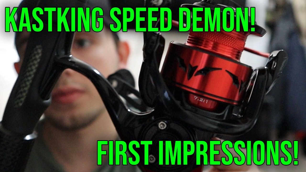 Kastking Speed Demon Spinning Reel Unboxing + First Impressions