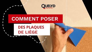 Comment installer des plaques en liège avec de la colle?