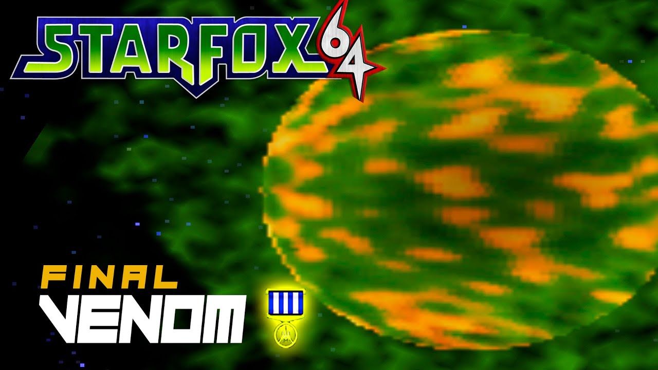 STAR FOX 64: VENOM (Medalla: 200 pts) - ESPAÑOL/NO COMENTADO (Real Ending)