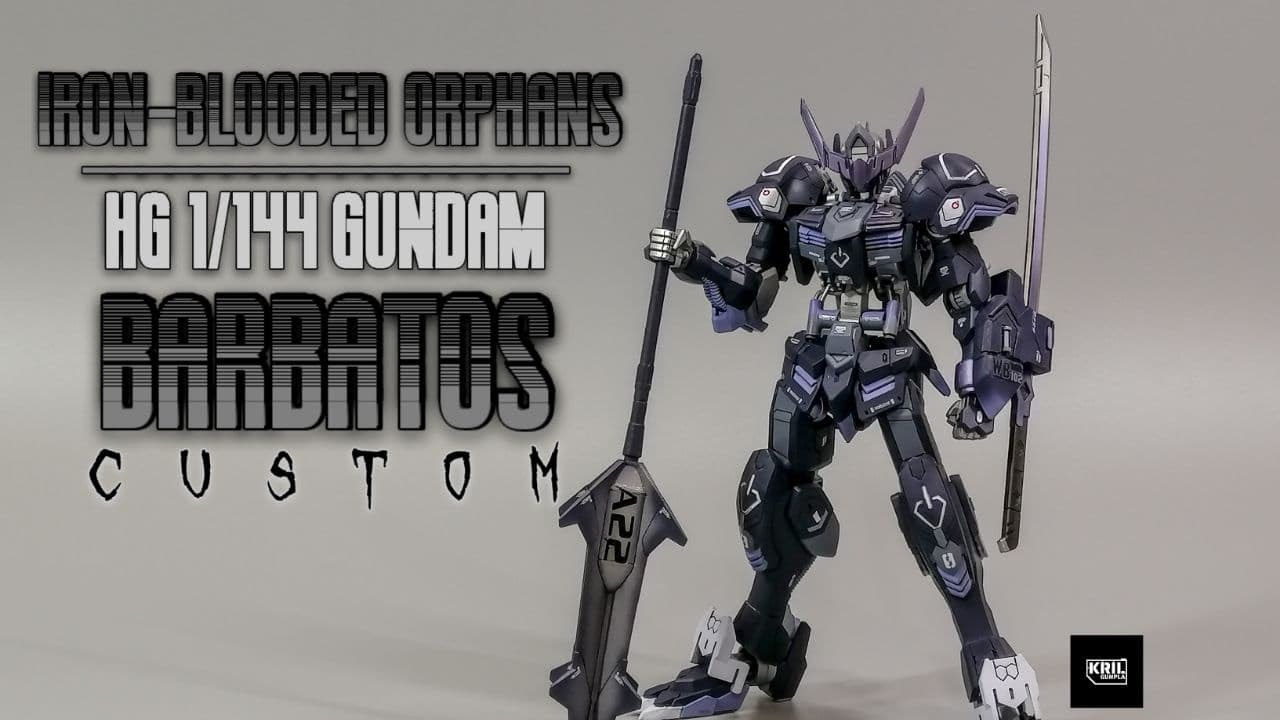 HG 1/144 Gundam Barbatos l Custom l Sound Effect l Gunpla l Gundam YouTube