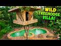 Extraordinary Creativity: Build a Jungle Villa with a Soothing Green Swimming Pool