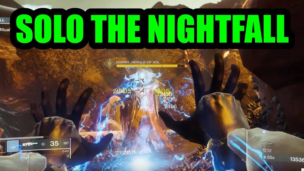 Strange Scoring & Hammerhead MG! (Solo the Nightfall)