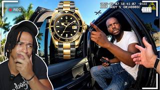 ⌚︎🚔 Fake ID, Stolen Amex, $11.5K Rolex Scammer | TPindell Reacts