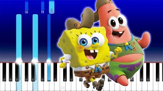 Swae Lee, Tyga, Lil Mosey - Krabby Step The Spongebob Movie Sponge On The Run Piano Tutorial