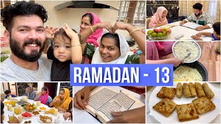 🌙 Ramadan - 13 😍 | Innu Ummayude Aandu 🥹 | Mashura | Basheer Bashi | Suhana
