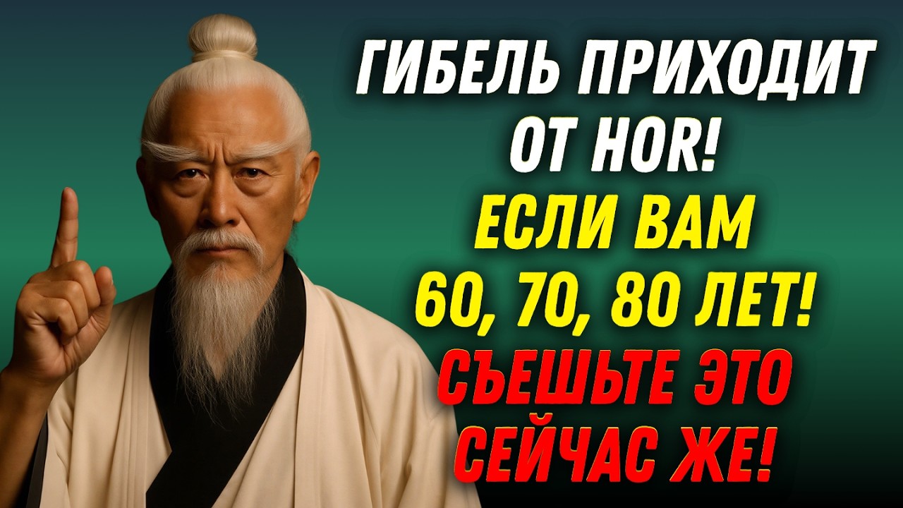 Пожилые, ЕШТЬЕ ЭТО с УТРА и Ваши Ноги ОКРЕПНУТ | 5 СЕКРЕТНЫХ Восточных Продуктов
