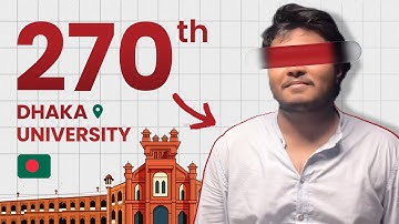 তুমিও ঢাবিতে চান্স পাবা, কিন্তু কোয়েশ্চেন ব্যাংক করে না | DU Admission Journey