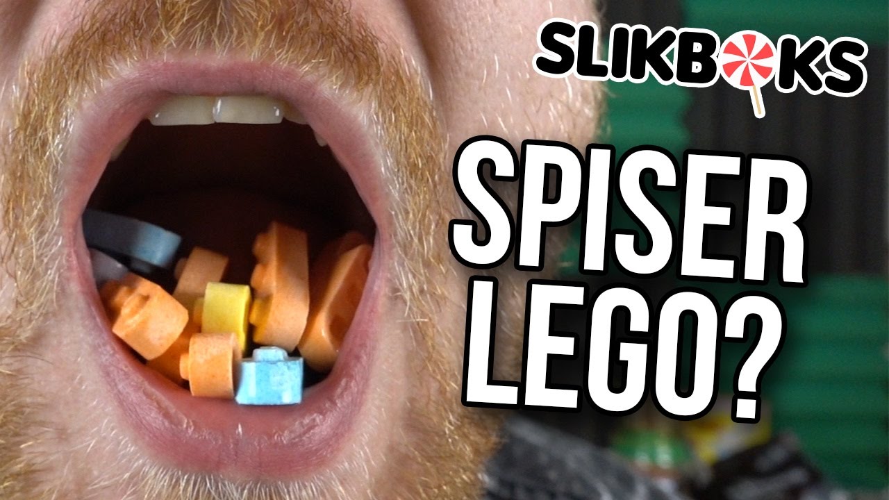 LEGO DU KAN SPISE? | slik Slikboks.com YouTube