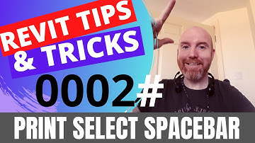 Revit MEP Tip 0002   Spacebar Sheet Selection in print dialog