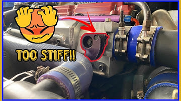 Installing a softer return spring on the Neon SRT-4 MPx throttle body.