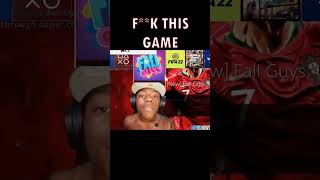 Ishowspeed Rage Quits Fall Guys