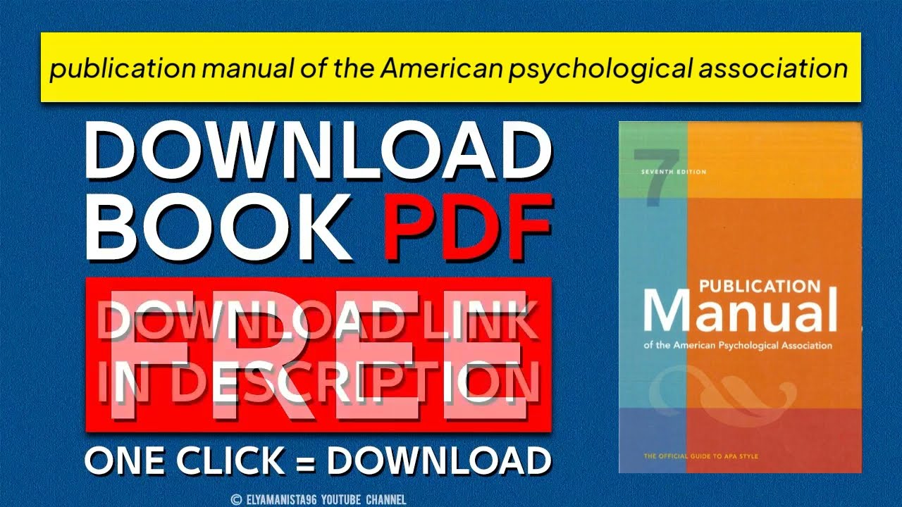 Apa Manual 7th Edition Pdf Download Apa Manual 7th Edition Pdf Download